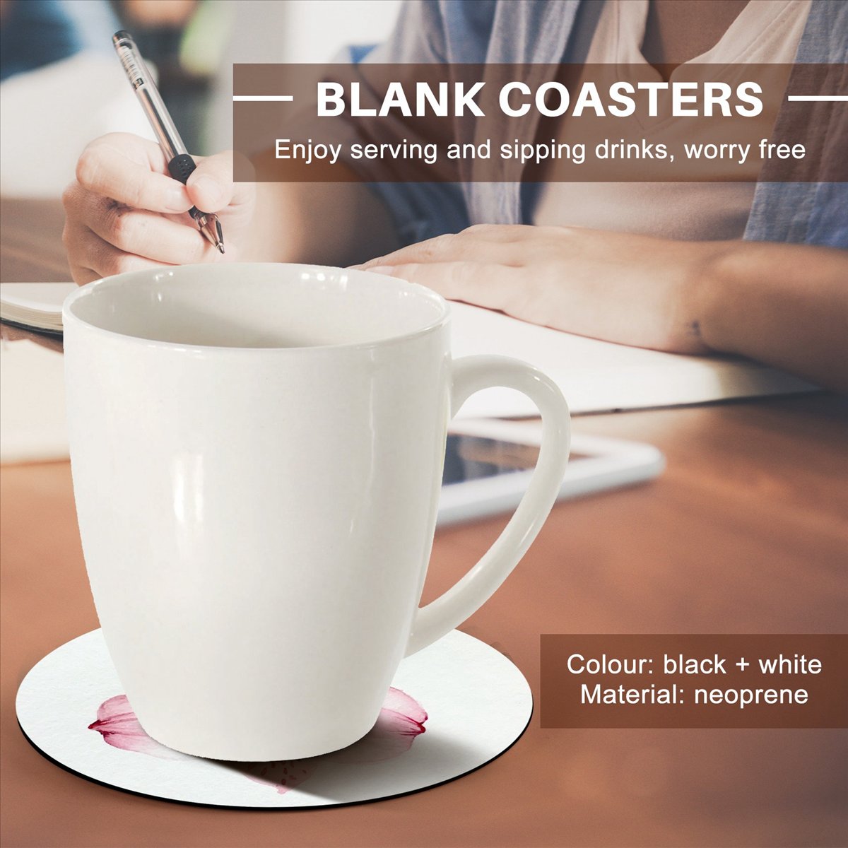 KSOL Runde Sublimations-Unters – Coaster Sublimation Blank Bewertung und Preis