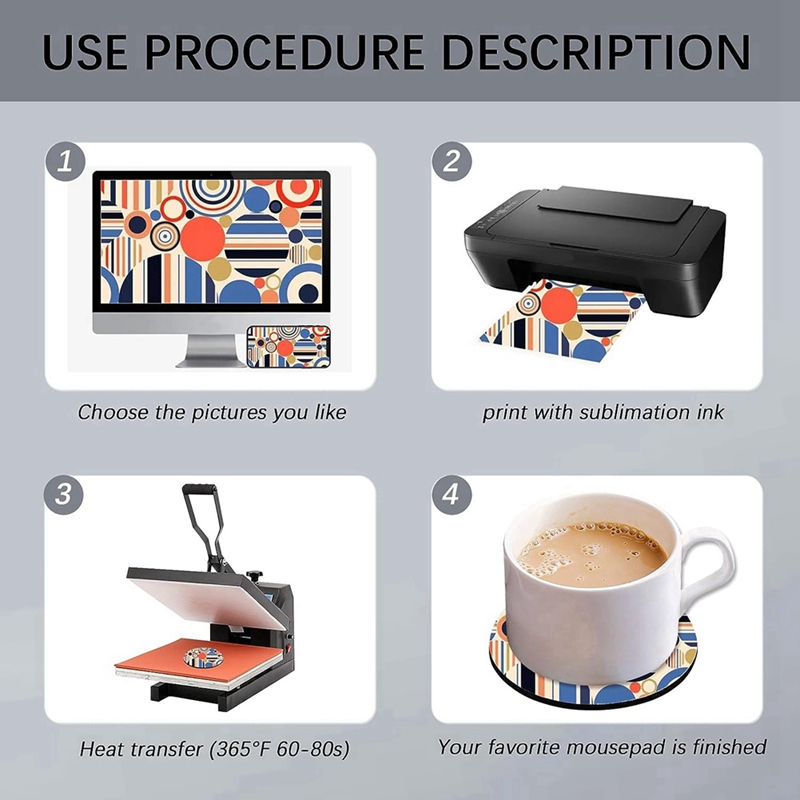 Sublimations-Untersetzer im Gr – Coaster Sublimation Blank Bewertung und Preis