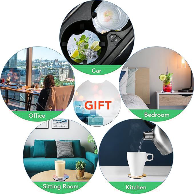 10/20 Stück Sublimations-Auto- – Coaster Sublimation Blank Bewertung und Preis