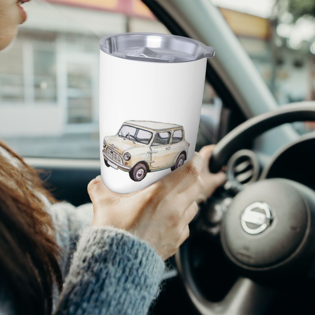 Klassischer weißer Mini-Cooper – Tumbler 20Oz White Bewertung und Preis