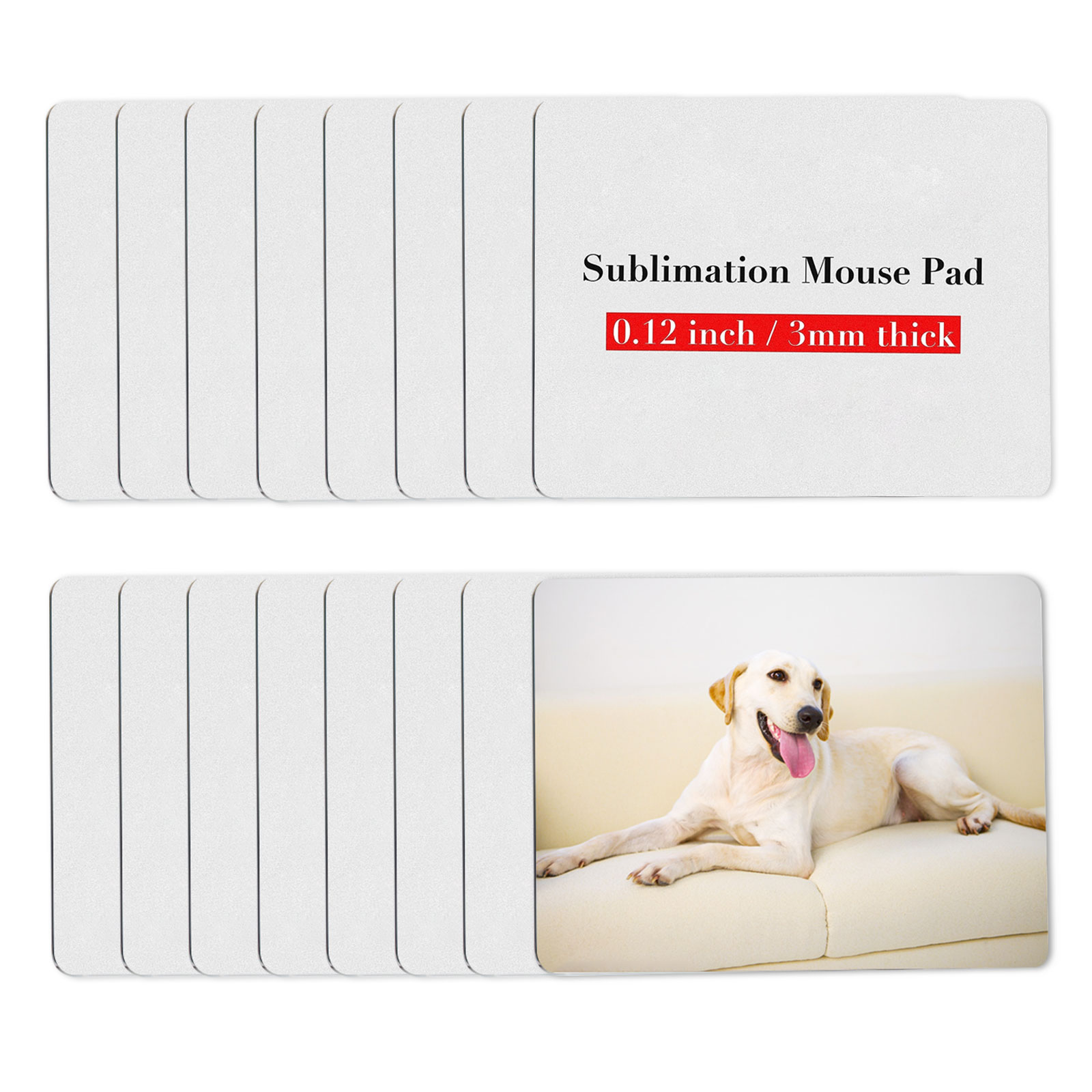 8 Stück Sublimations-Mauspad,  – Mouse Pad Blank Sublimation Bewertung und Preis