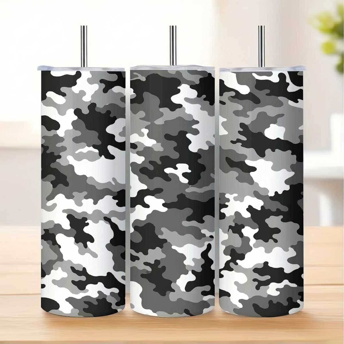1 Stück 20Oz Grau-Schwarz-Weiß – Tumbler 20Oz White Bewertung und Preis