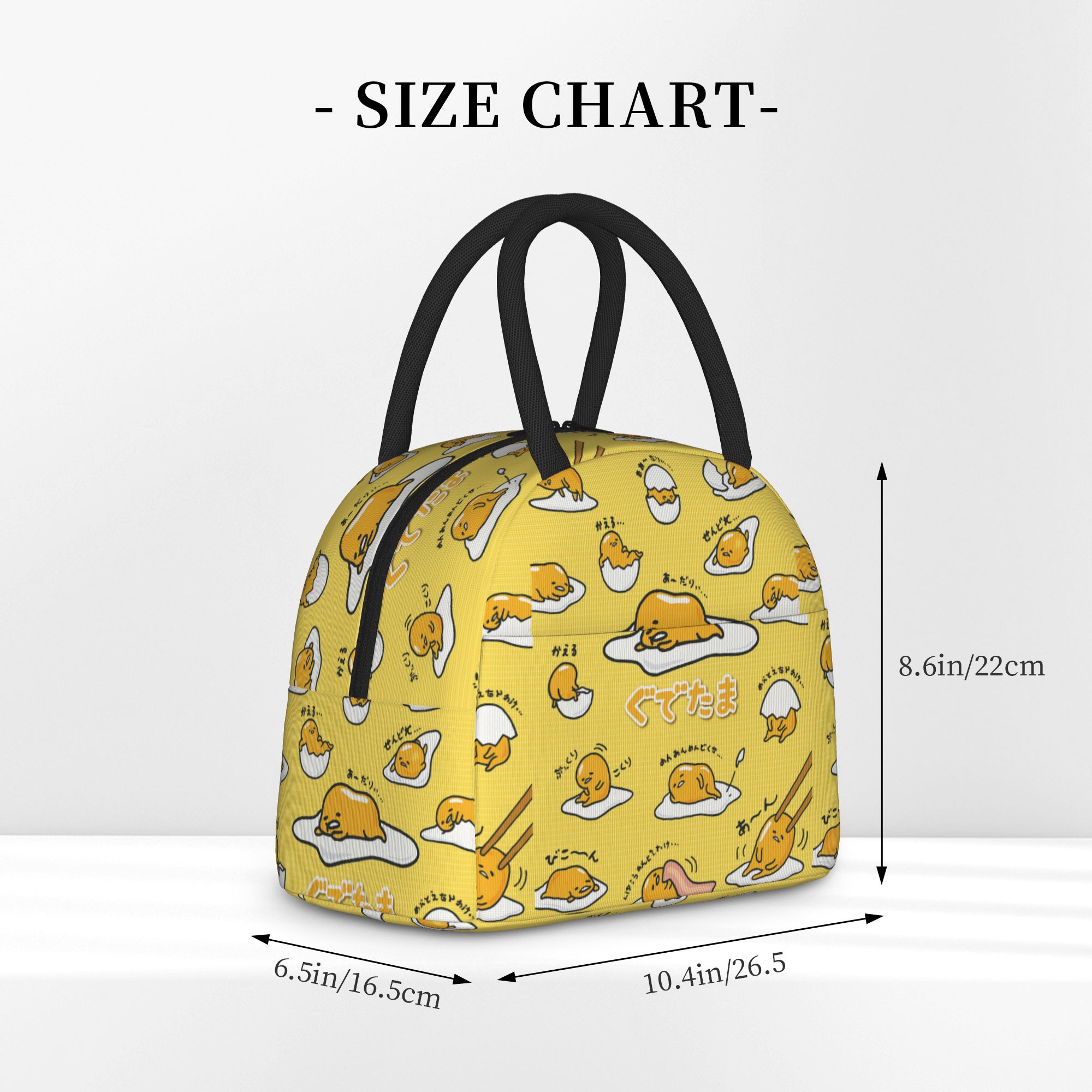 Gudetama Cute Egg Cartoon Isol – Tote Bag Sublimation Bewertung und Preis
